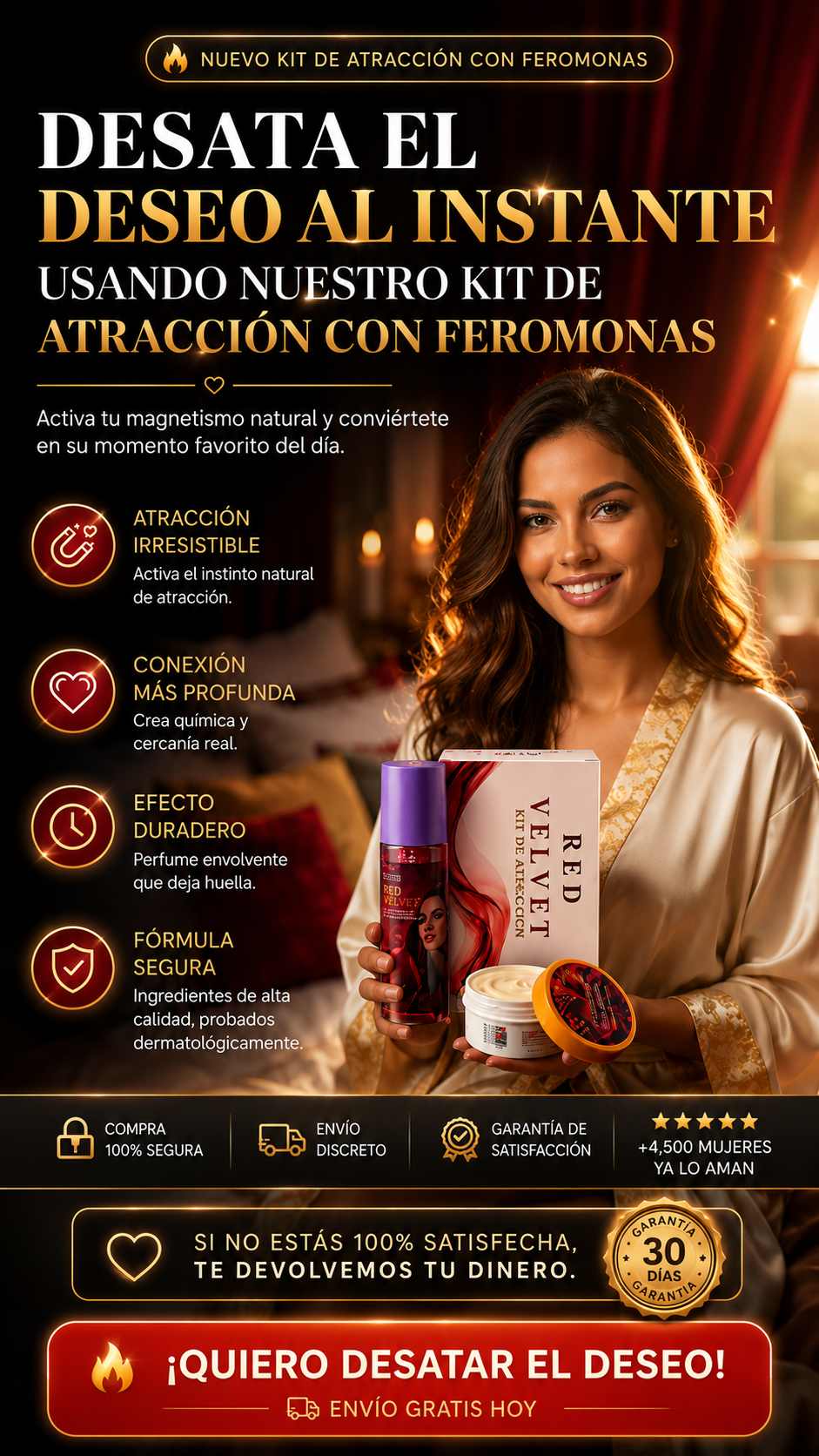 RED VELVET - KIT DE ATRACCIÓN CON FEROMONAS